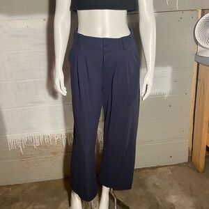 Dark Blue Business Casual Pants